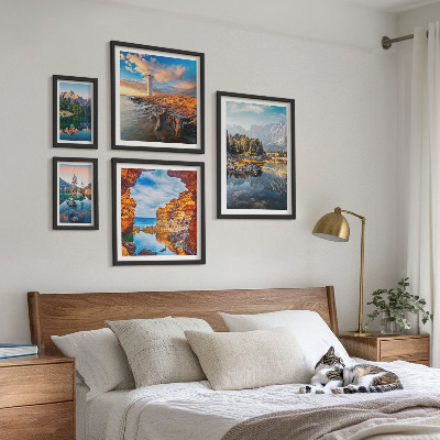 Gallery wall Natural mountain water views