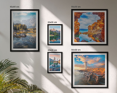 Gallery wall Natural mountain water views