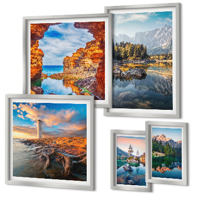 Gallery wall Natural mountain water views