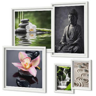 Gallery wall The relaxing zen atmosphere of nature