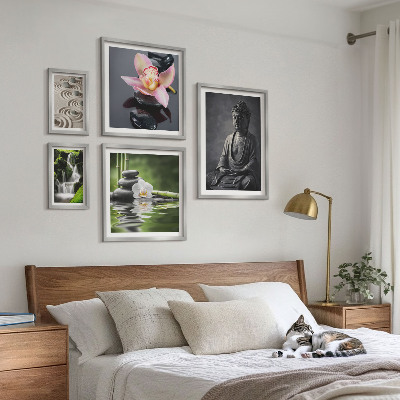 Gallery wall The relaxing zen atmosphere of nature