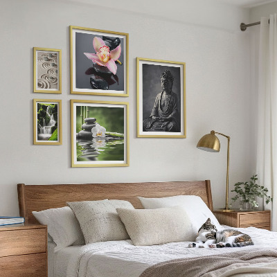 Gallery wall The relaxing zen atmosphere of nature