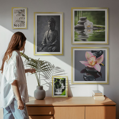 Gallery wall The relaxing zen atmosphere of nature