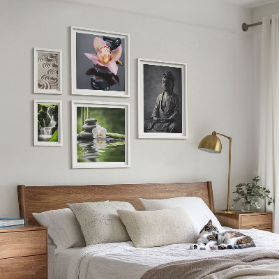 Gallery wall The relaxing zen atmosphere of nature