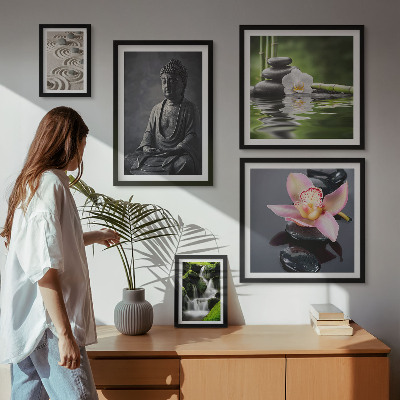 Gallery wall The relaxing zen atmosphere of nature