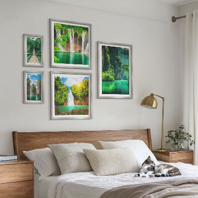Gallery wall Tropics waterfalls green nature