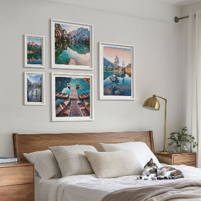 Gallery wall Mountain lakes picturesqueness