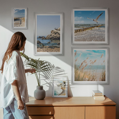 Gallery wall Seaside beach landscapes