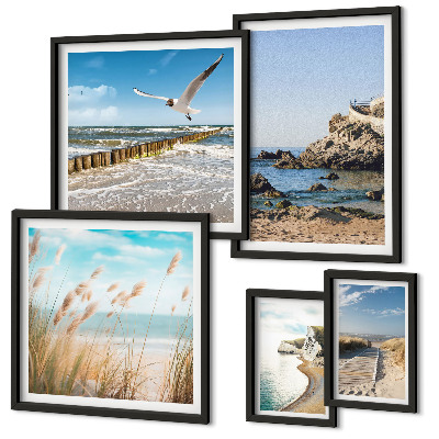 Gallery wall Seaside beach landscapes