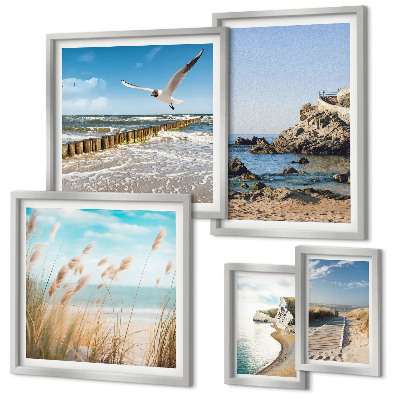Gallery wall Seaside beach landscapes