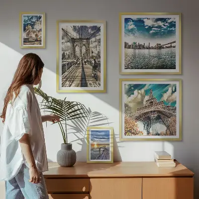Gallery wall City bridges and structures