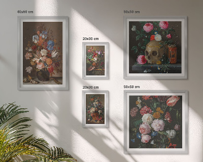 Gallery wall Classic floral compositions