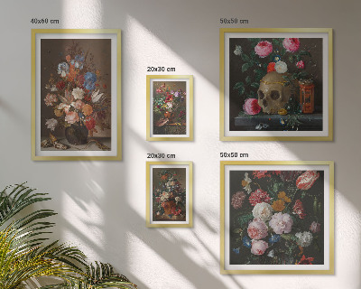 Gallery wall Classic floral compositions