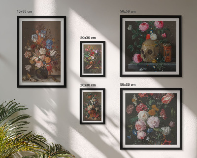 Gallery wall Classic floral compositions