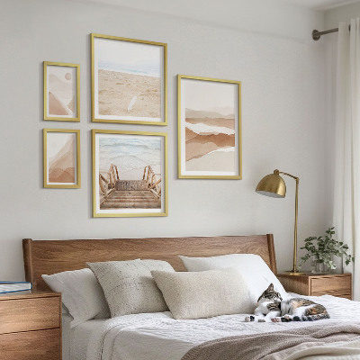 Gallery wall Minimalist beaches and mountains