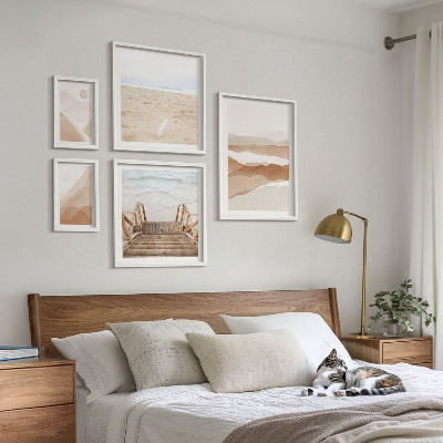 Gallery wall Minimalist beaches and mountains