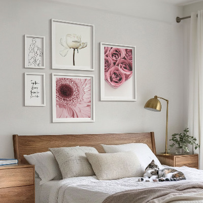 Framed photo set Floral boho inspirations