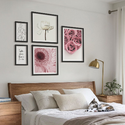 Framed photo set Floral boho inspirations