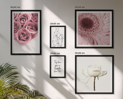 Framed photo set Floral boho inspirations