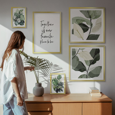 Gallery wall Modern plant inspirations