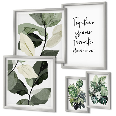 Gallery wall Modern plant inspirations