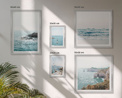 Gallery wall Tranquil sea views, beaches, cliffs