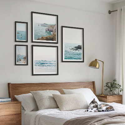 Gallery wall Tranquil sea views, beaches, cliffs