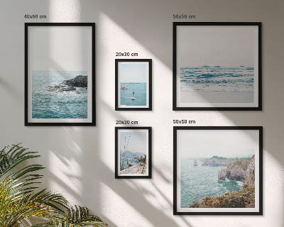 Gallery wall Tranquil sea views, beaches, cliffs