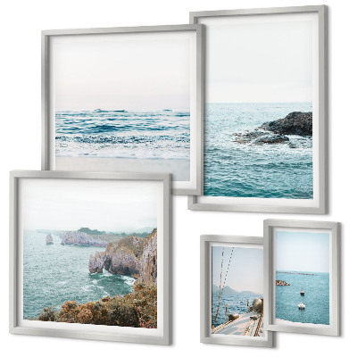 Gallery wall Tranquil sea views, beaches, cliffs