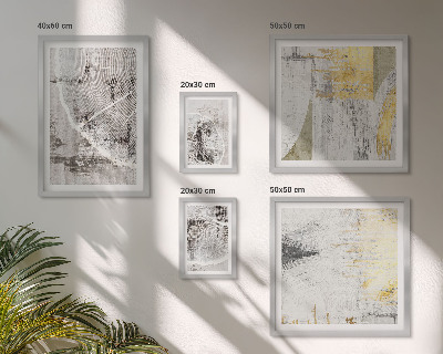 Set of 5 wall art pieces Abstract neutral patterns