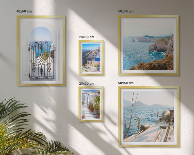 Gallery wall Landscapes of Greece sea architecture