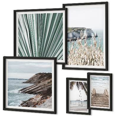 Gallery wall Seaside beaches tropics