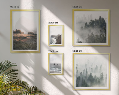 Gallery wall Natural mountain and sea views