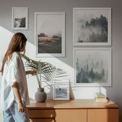 Gallery wall Natural mountain and sea views