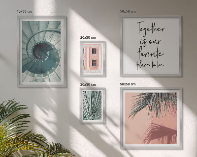 Set of 5 wall art pieces Stylish geometric interiors