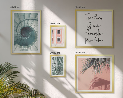 Set of 5 wall art pieces Stylish geometric interiors