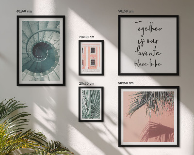 Set of 5 wall art pieces Stylish geometric interiors