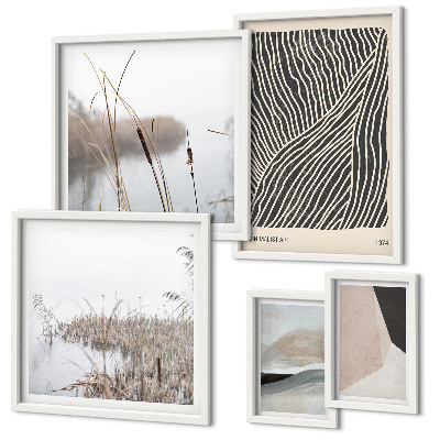 Gallery wall Minimalist nature art