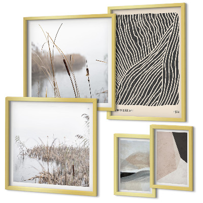 Gallery wall Minimalist nature art