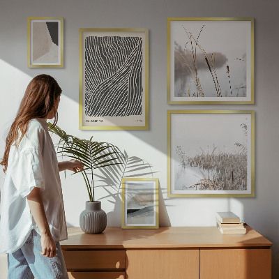 Gallery wall Minimalist nature art