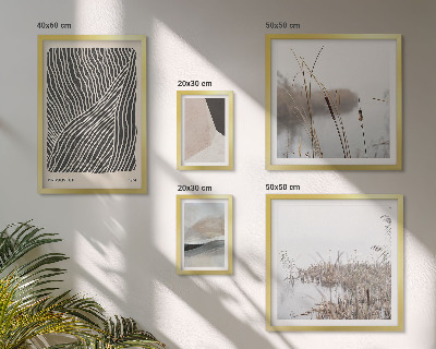 Gallery wall Minimalist nature art