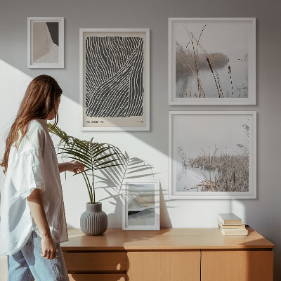 Gallery wall Minimalist nature art