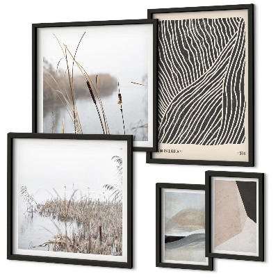 Gallery wall Minimalist nature art