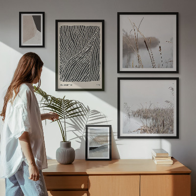 Gallery wall Minimalist nature art