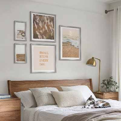 Gallery wall Seaside landscapes quotes about life