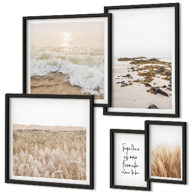Gallery wall Nature's beach landscapes