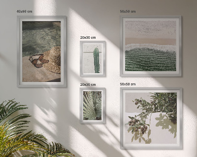 Gallery wall Summer plants water relaxation