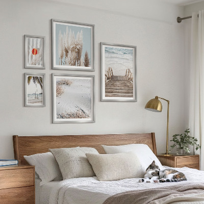 Framed photo set Beach views and nature