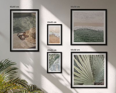Gallery wall Stylish holiday water themes