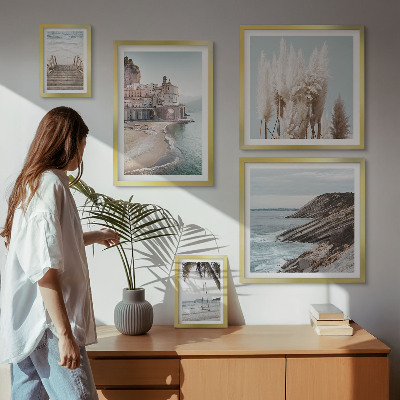 Gallery wall Stylish seaside views